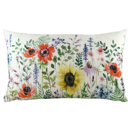 Wild Flowers Laskowski Cushion with Filling