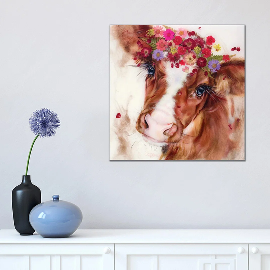 Lily by Carol Gillan - Painting on Canvas