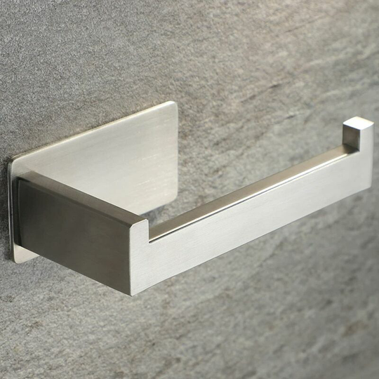 Toilet paper holder without drillingToilet paper holder Stainless steel toilet paper holder for bathroom