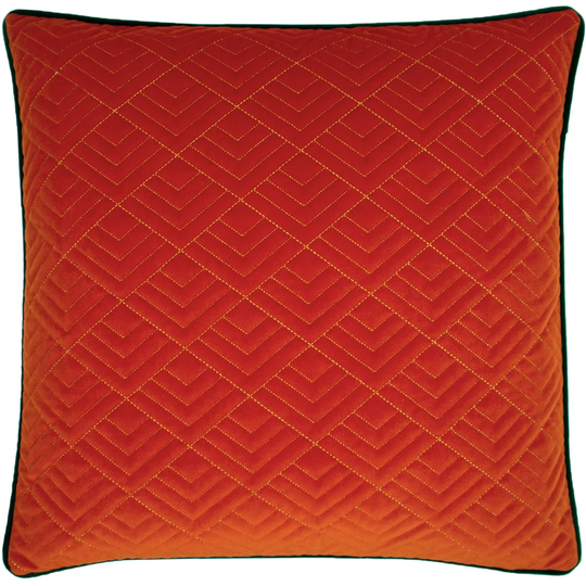Beck Deco Cushion Cover, Polyester, Fuchsia / Jade