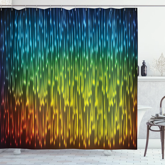 Bashemath Polyester Shower Curtain Set