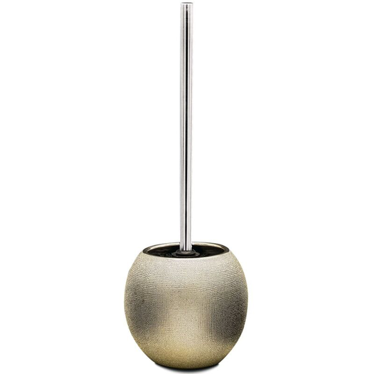 Toilet Brush with Holder Lucida Gold Ridder Gold