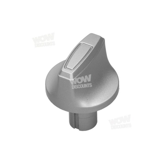 Merloni Indesit Knob gas silver C00263409