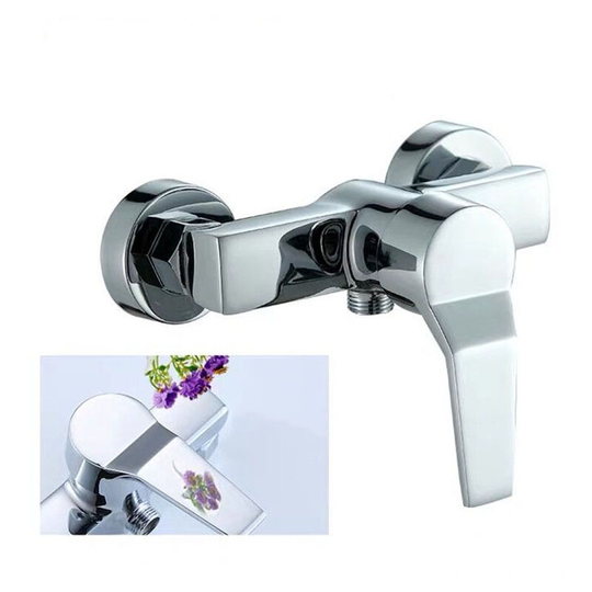 Frostproof Single Lever Shower Faucet Explosion Proof Alloy Shower Hot And Cold Water Faucet Bathroom Shower Faucet