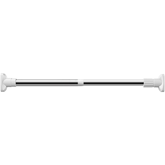 No Drilling Tension Curtain Rod 20 to 32 Inch Expandable Curtain Rod No Rust Bath Closet Hanging Pole for Windows or Shower Bathroom,H44959-1