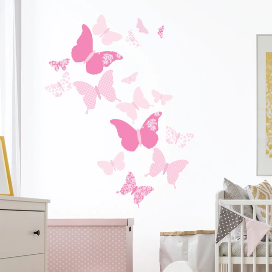 Pattern Butterfly Wall Sticker