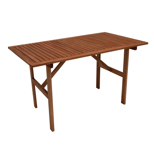 Curtiss Eucalyptus Wood Dining Table