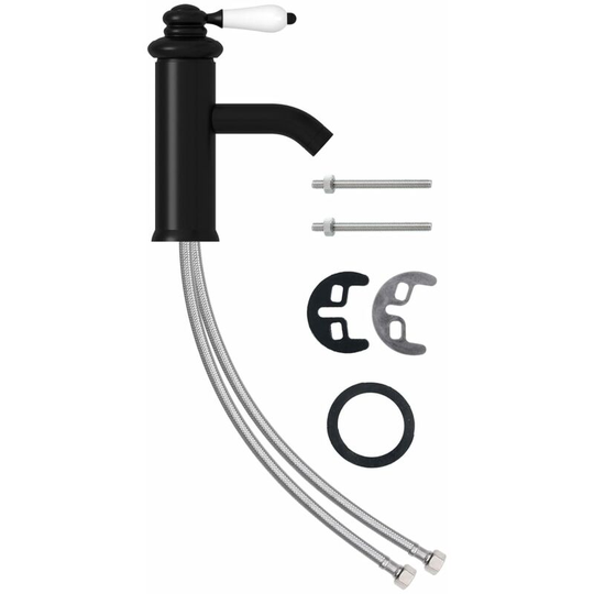 Vidaxl - Bathroom Basin Faucet Black 130x180 mm Black