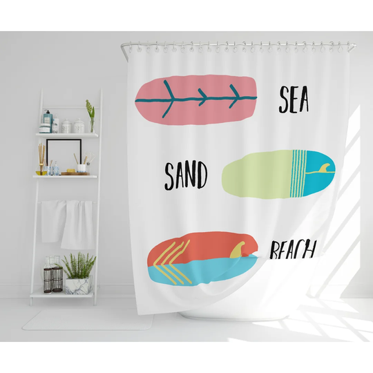 Martha Polyester Shower Curtain