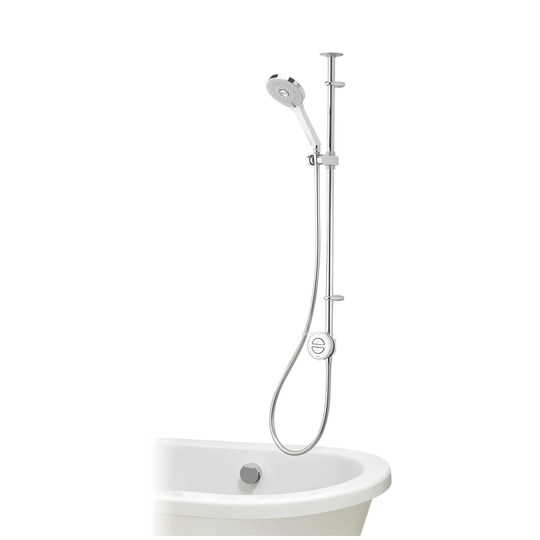 Unity Q Digital Shower with Adjustable Shower Head