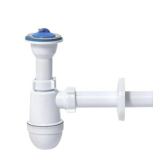 Washbasin Sink Drain Waste Bottle Trap Stainless Steel Strainer 5/4' x 32mm