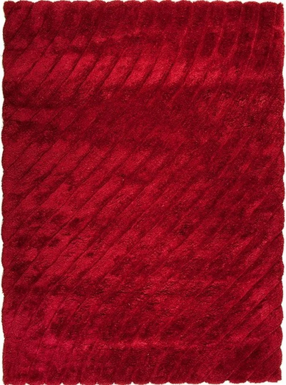 Caress Burgundy Area Rug