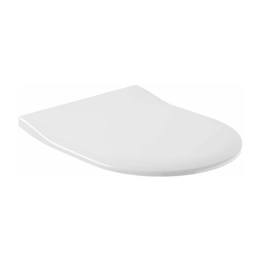 V&b Architectura Slim Toilet Seat Soft Closing Hinge with Quick Release - White Alpin - 9M70S101 - White Alpin