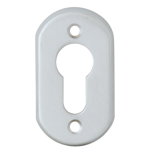 Escutcheon Oval Shaped PLUS M1 Lacquered Brass