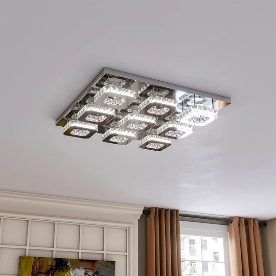 Ender 9-Light 60cm LED Flush Mount