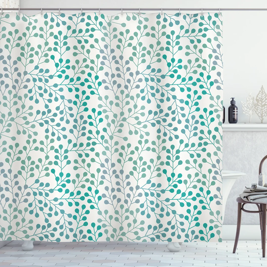 Blagojka 13 Piece Polyester Shower Curtain Set
