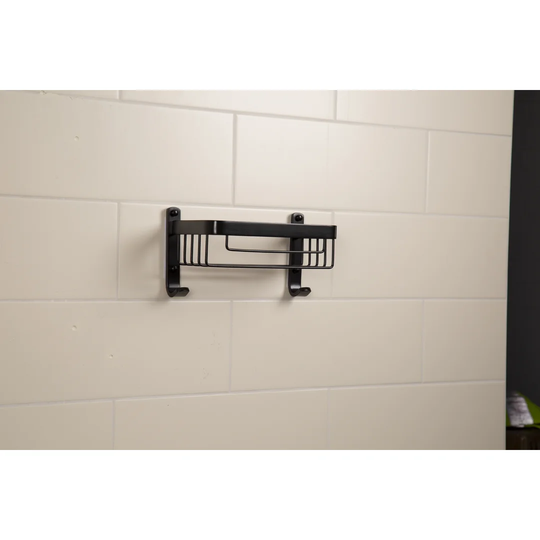 Aluminium 12.5cm x 25.5cm Bathroom Shelf