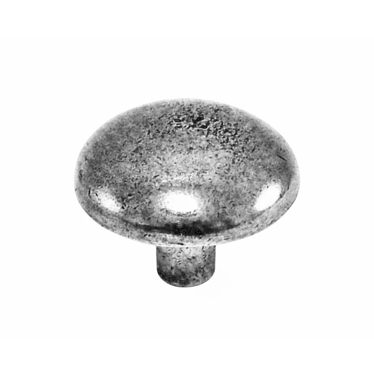 Hetton Genuine Pewter Round Cabinet and Drawer Knob