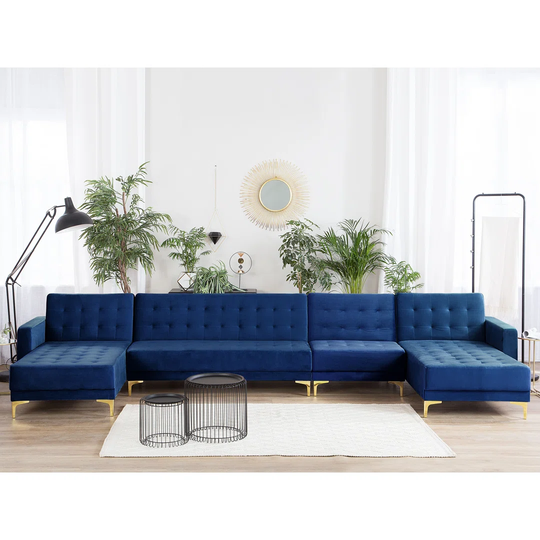 Cherry Reversible Modular/Sleeper Corner Sofa Bed