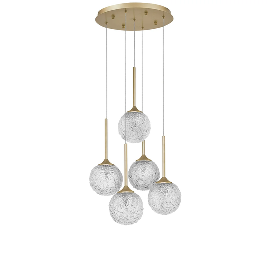 Fitchett 5-Light Cluster Globe Pendant