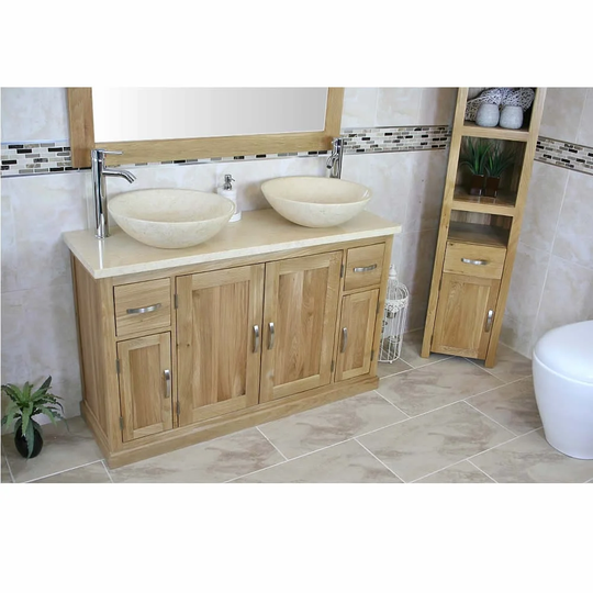 Deitz 1230mm Free-Standing Double Vanity Unit