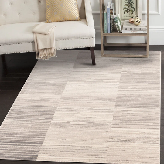 Emblyn Machine Woven Grey/Beige/Brown Rug