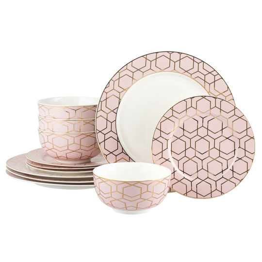 Brayan Tallulah 12 Piece Dinnerware Set, Service for 4