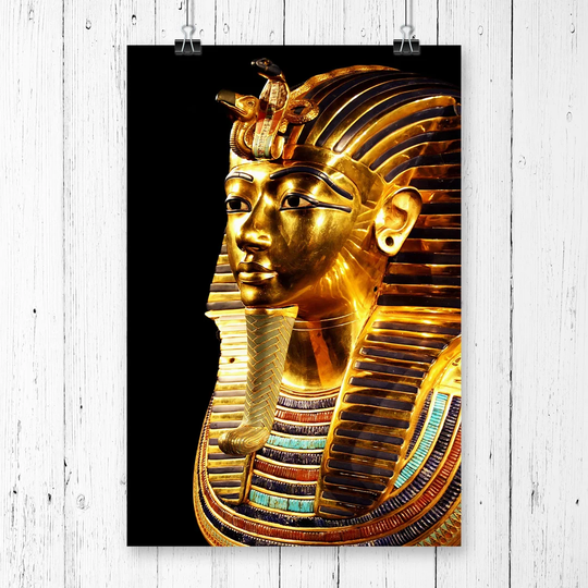 "Tutankhamun Egypt Egyptian Mummy" by Bian Shoumin Graphic Art