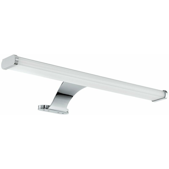 Wall/Mirror Light Colour Chrome Shade White Plastic Bulb led 6W Included