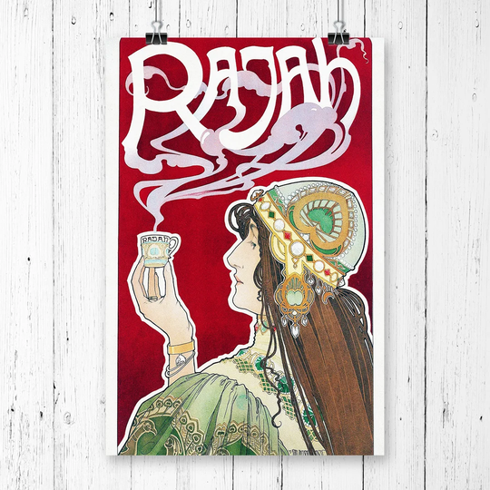'Rajah' by Henri Privat-Livemont Graphic art