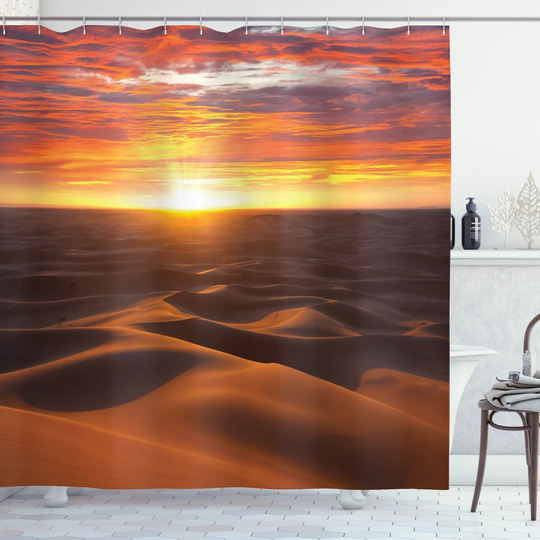 Berislava Polyester Shower Curtain Set