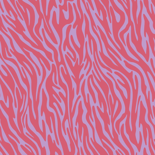 Zebra Skin Seamless Pattern - Wrapped Canvas Graphic Art