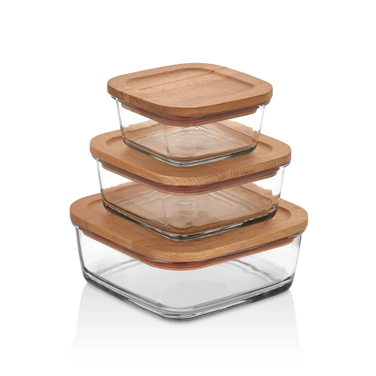 Storage Glass 3 of Pieces Box Set