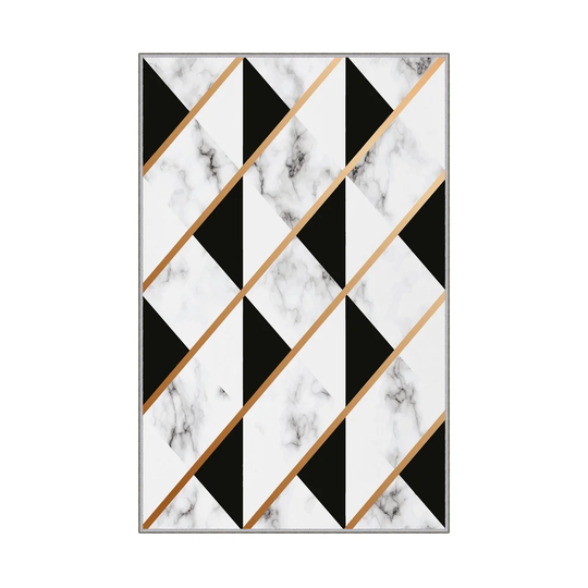 Minerva Flatweave Black/White Rug