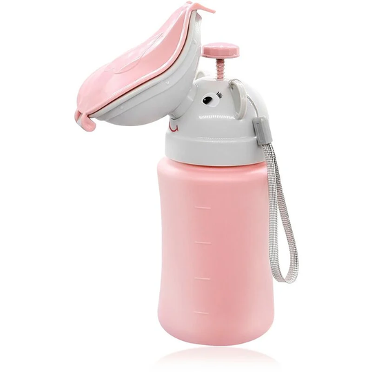Kids Urinal Bottle - Travel Urinal Portable Potty Urinal Cup for Girls Kids Toddlers Baby Urinals Emergency Toilet for Car Travel Road Trip Essentials
