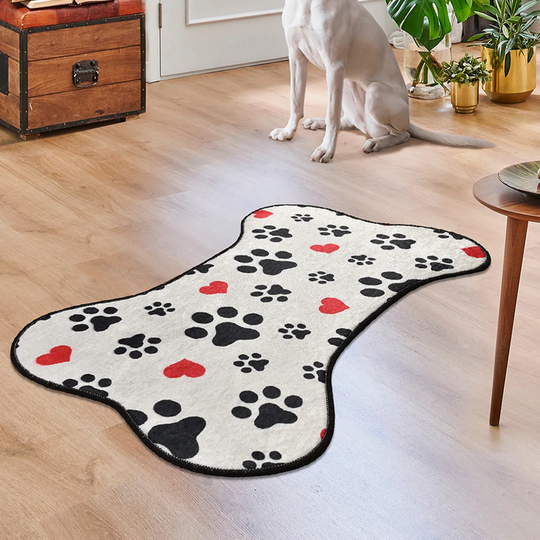 Mapleton Shaggy Beige/Black Rug