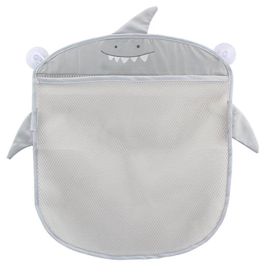 Baby Bath Toys Organizer, Bathroom Toy Storage Bag and Bathtub, Mesh Storage Net for Shower Accessories, 2 x Success - Gray
