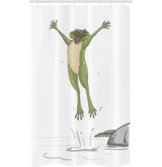 Manderson Polyester Shower Curtain
