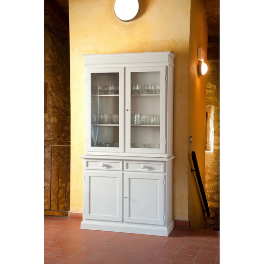 Chapeau Solid Wood Display Cabinet