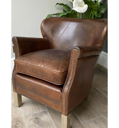 Britany Leather Armchair