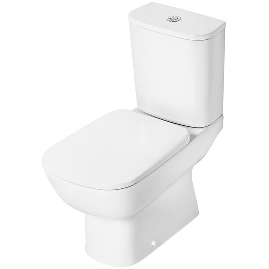 Studio Echo Close Coupled Toilet with 6/4 Litre Cistern - Soft Close Seat - Ideal Standard