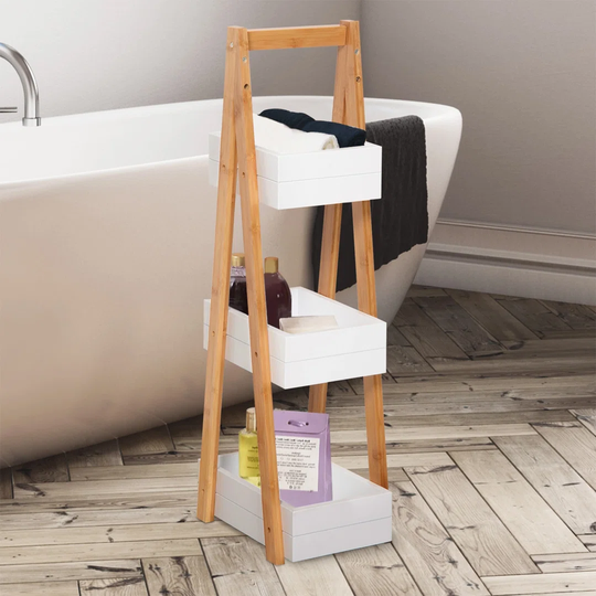 Kyndyl 21Cm W x 81Cm H x 30Cm D Free-Standing Bathroom Cabinet