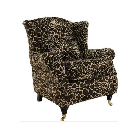 Wing Chair Fireside High Back Armchair Little Giraffe
