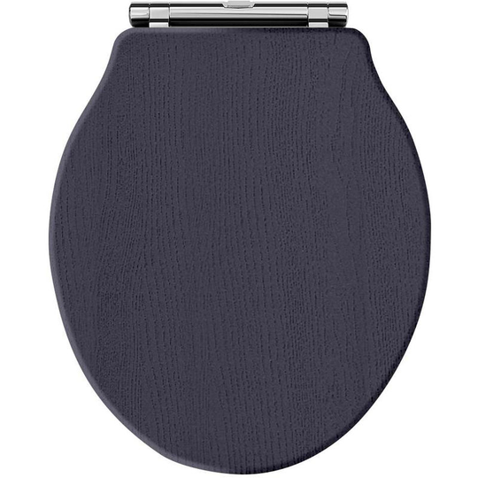 Carlton Twilight Blue Traditional Toilet Seat - LOS398 - Twilight Blue - Old London