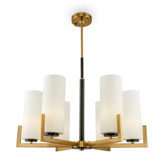 Horne 6-Light Shaded Chandelier