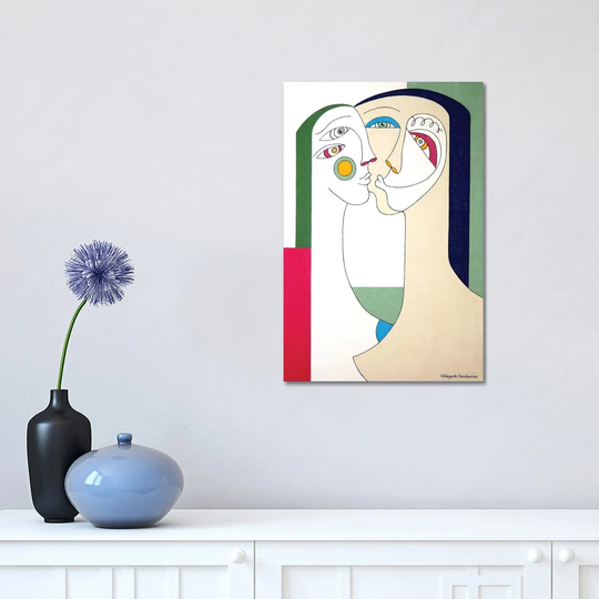 Contact by Hildegarde Handsaeme - Wrapped Canvas Graphic Art
