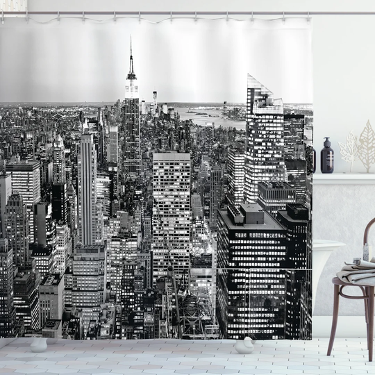 Barbaralee Polyester Shower Curtain Set