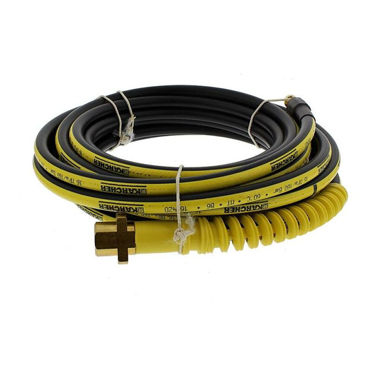 Karcher Pressure Jet Washer Drain Pipe Cleaning Set 7.5m 2.637-729.0