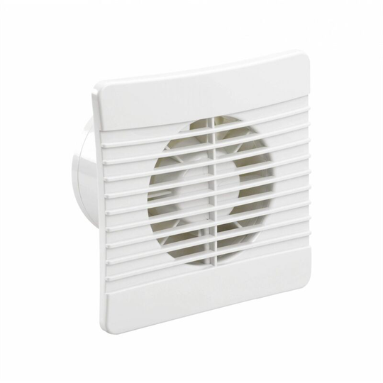 Low Voltage Extractor Fan Timer Controlled Bathroom Toilet 100mm - Airvent