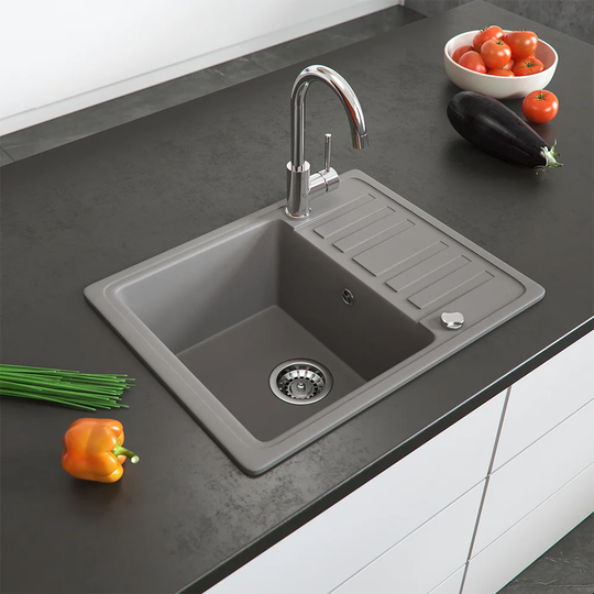 Daramannivong Single Bowl Inset Kitchen Sink